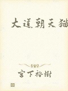 大道朝天猫腻