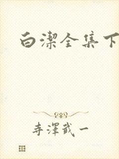 白洁全集下载