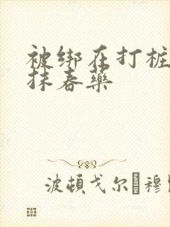 被绑在打桩机上抹春药