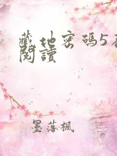 藏地密码5在线阅读