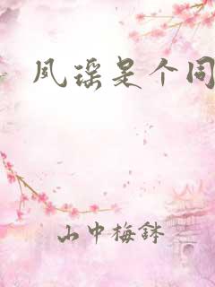 夙瑶是个同人女