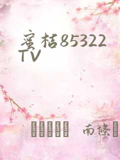 蜜桔85322TV