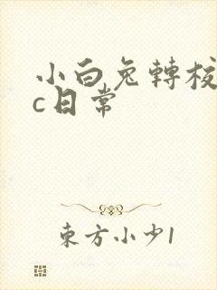 小白兔转校生埃c日常
