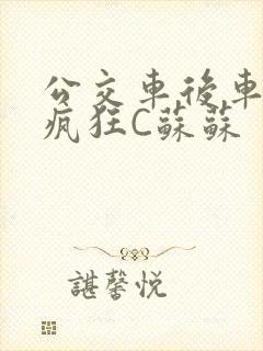 公交车后车座的疯狂C苏苏