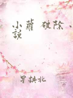 小萝 破除 小说