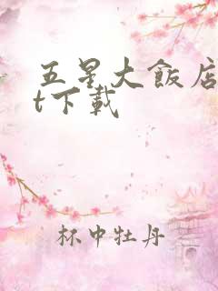 五星大饭店txt下载