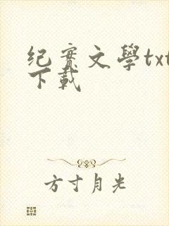 纪实文学txt下载