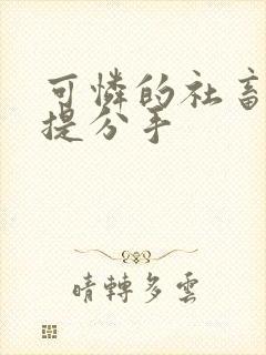 可怜的社畜周颂提分手