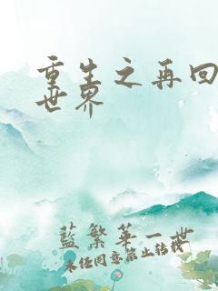 重生之再回魔兽世界