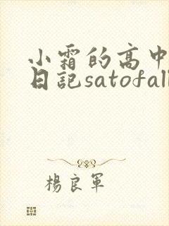 小霜的高中成长日记satofall