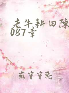 老牛耕田陈雪1087章