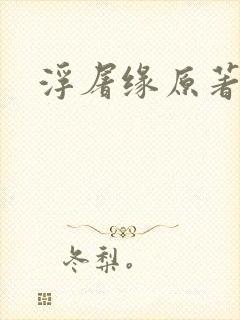 浮屠缘原著小说