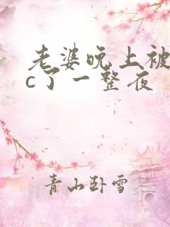 老婆晚上被躁狂c了一整夜