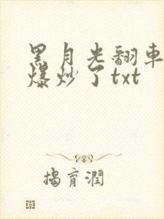 黑月光翻车后被爆炒了txt