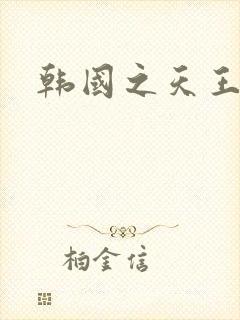 韩国之天王