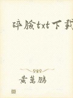 碎脸txt下载