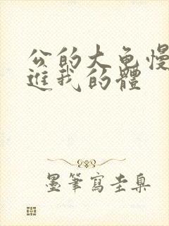 公的大龟慢慢挺进我的体