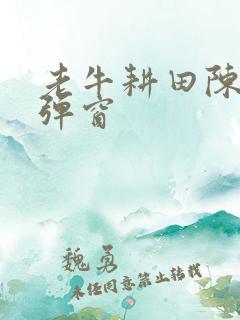 老牛耕田陈雪无弹窗