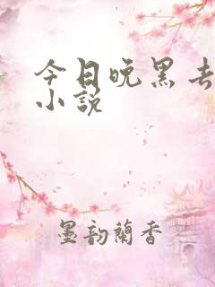 今日晚黑去见你小说