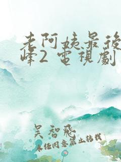 老阿姨最后的巅峰2 电视剧