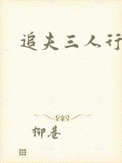 追夫三人行