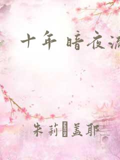 十年 暗夜流光