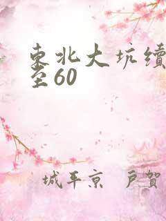 东北大坑续集1至60