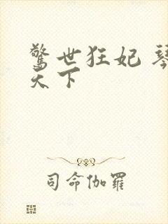 惊世狂妃 琴战天下