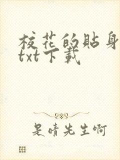 校花的贴身保镖txt下载