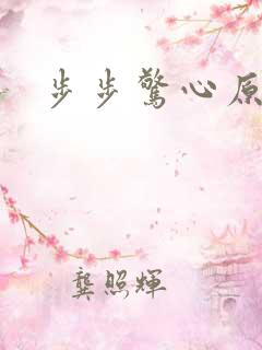 步步惊心原著