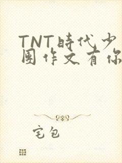 TNT时代少年团作文有你真好