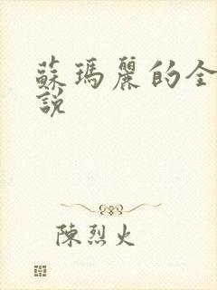 苏玛丽的全部小说