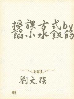 授课方式by肉馅小水饺的