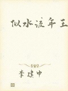 似水流年王小波