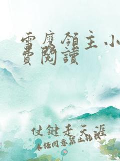 雪鹰领主小说免费阅读