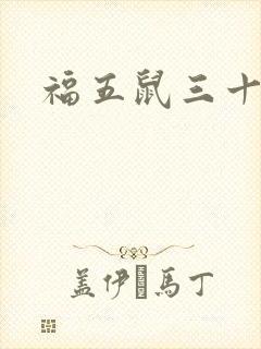 福五鼠三十六计
