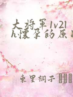 大将军1v2lh怀孕的原因