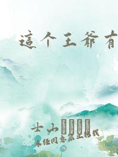 这个王爷有点坏