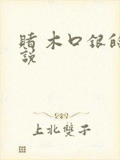 赌 木口银的小说