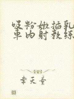 吸粉嫩插乳头公车内射教练