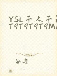 YSL千人千色T9T9T9T9MMD