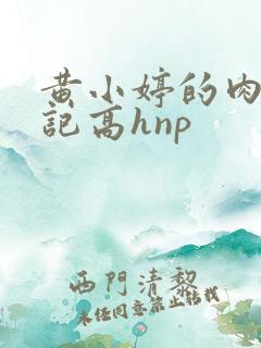 黄小婷的肉欲日记高hnp