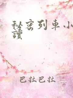 秘密列车小说阅读