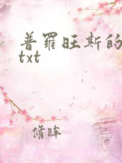 普罗旺斯的一年txt