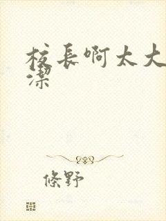 校长啊太大了雅洁