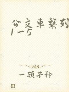 公交车系列合集1一5