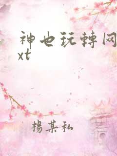 神也玩转网游txt