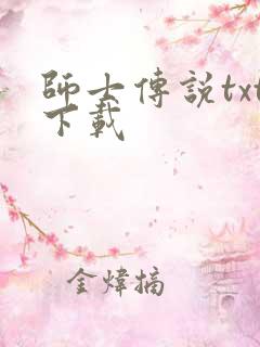 师士传说txt下载