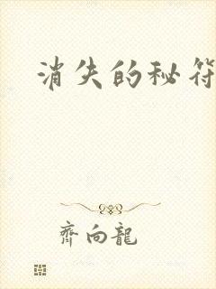 消失的秘符