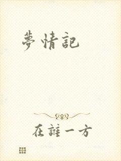 梦情记